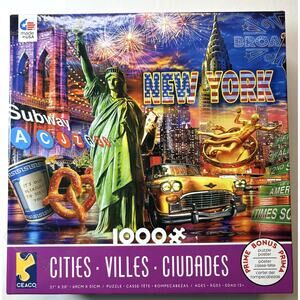 Ceaco 2017 New York City Puzzle - 1000 Pieces - Brand New" vn